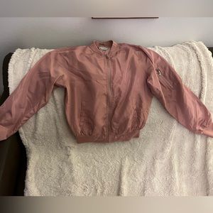 Bomber Jacket in Rose